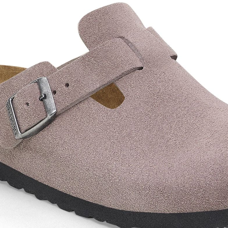 Boston Soft Footbed Suede Leather Boston Soft Footbed Suede Leather